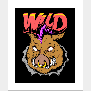 Wild Boar Posters and Art